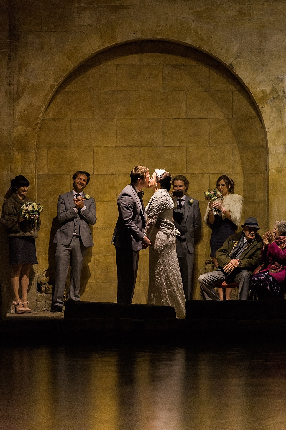 The roman baths wedding