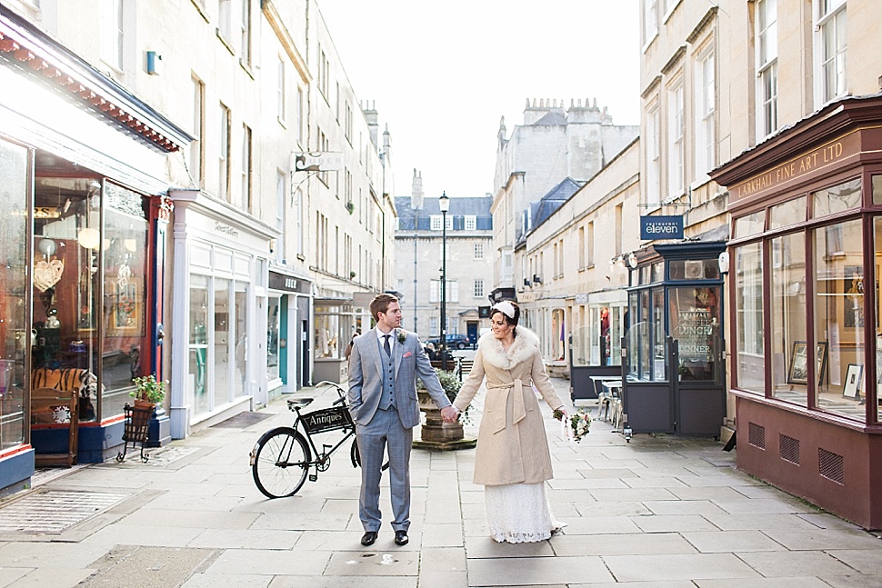 Vintage wedding Bath