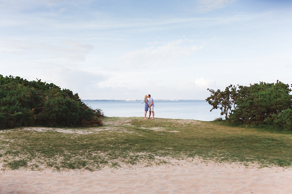 beach engagement studland