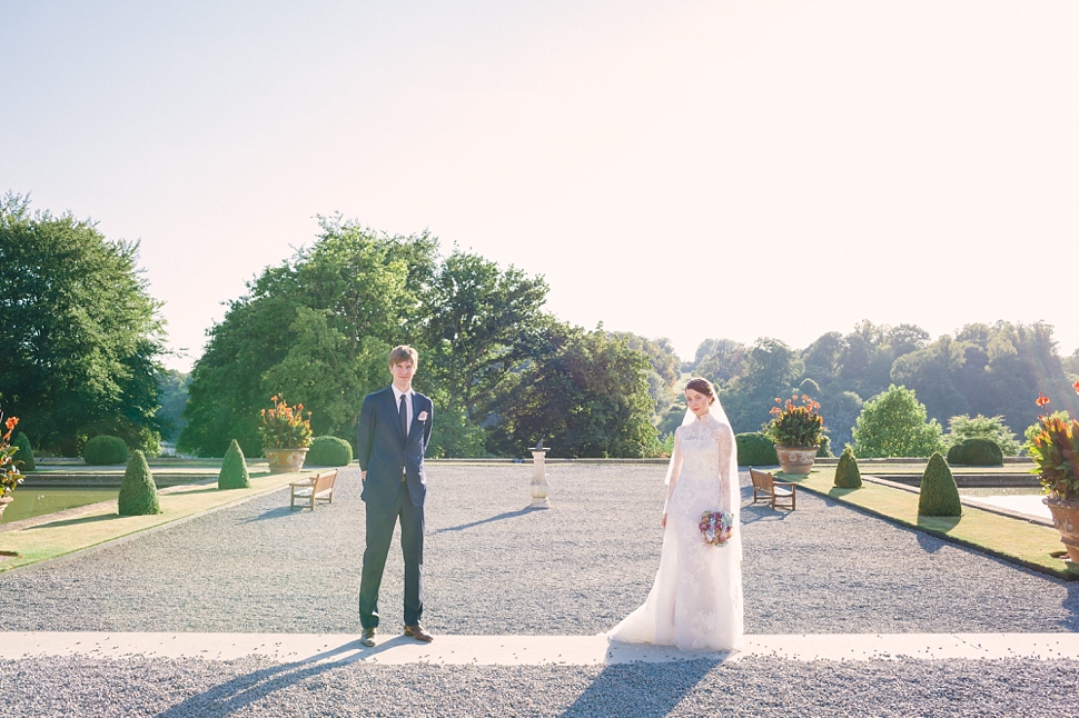 blenheim palace wedding photo