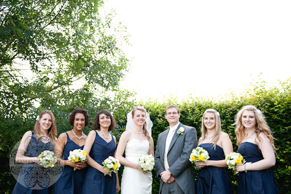 Bridal party the langton arms