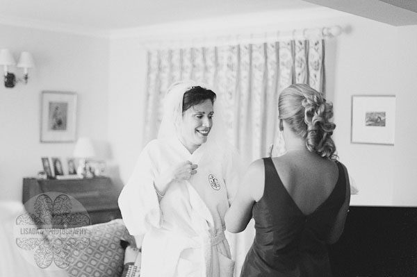 bride getting ready