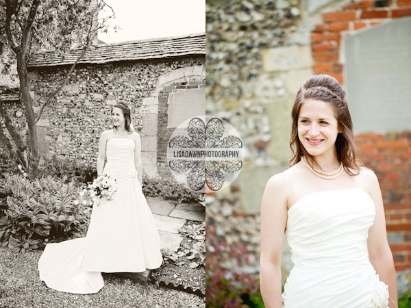 Bridal portraits Hampshire