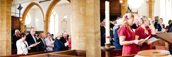 Castleton church wedding ceremony