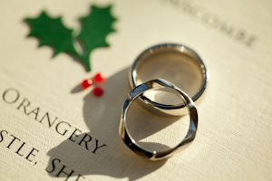 Contemporary wedding rings