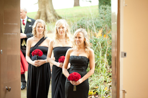 Bridesmaids in Black