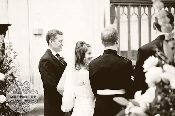 walking down the aisle