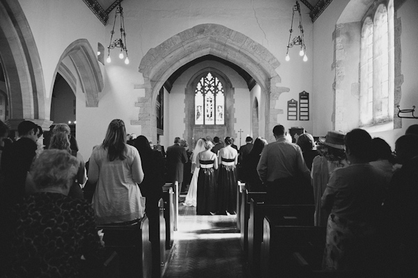 Village church wedding