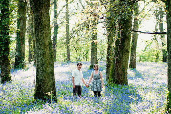 Woodland Engagement Photography