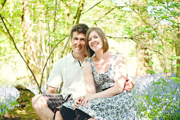 Woodland Engagement Photography