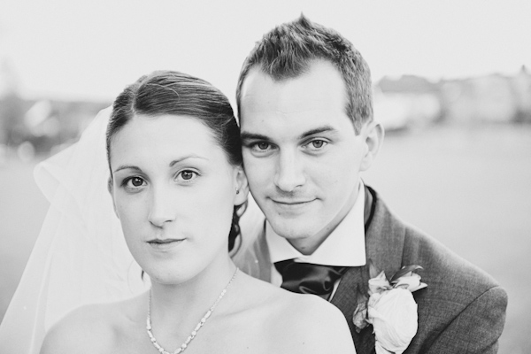 close up bride and groom