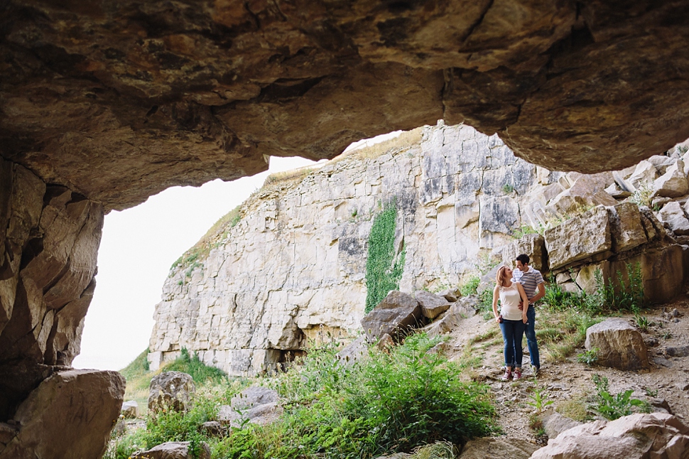 Dorset Seaside engagement shoot