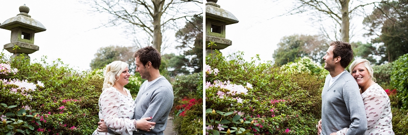 japanese garden couple