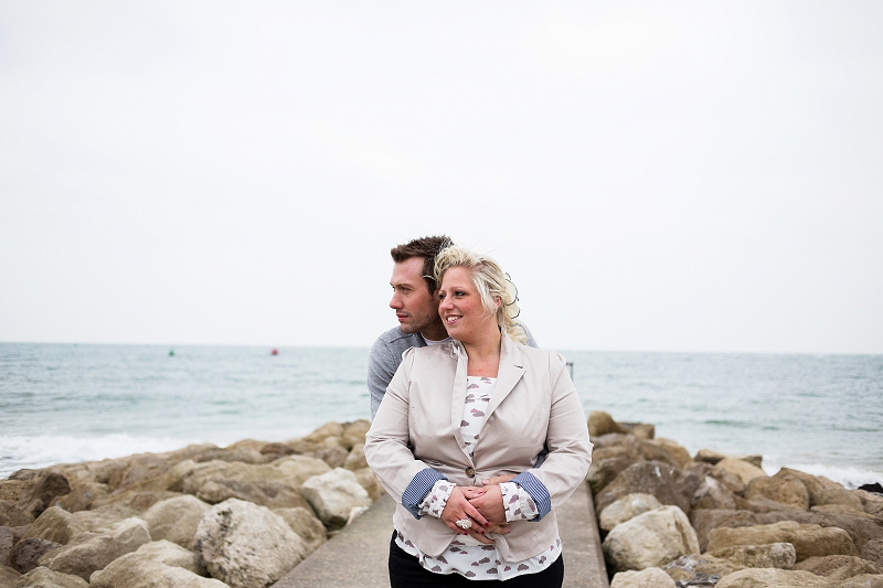 seaside engagement photos