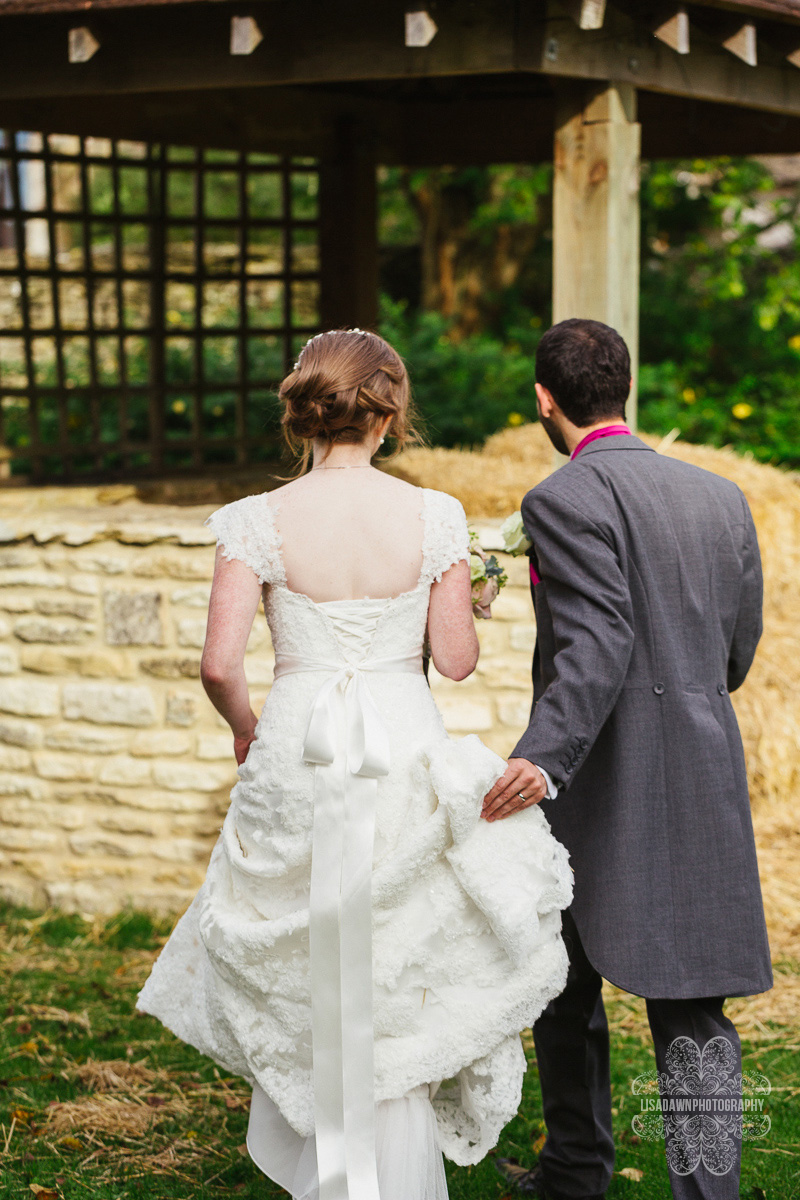 Rustic wedding photo