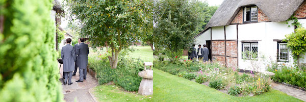 Groomsmen at Taddlestones cottage