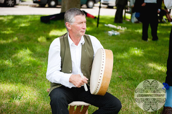 folk band country wedding