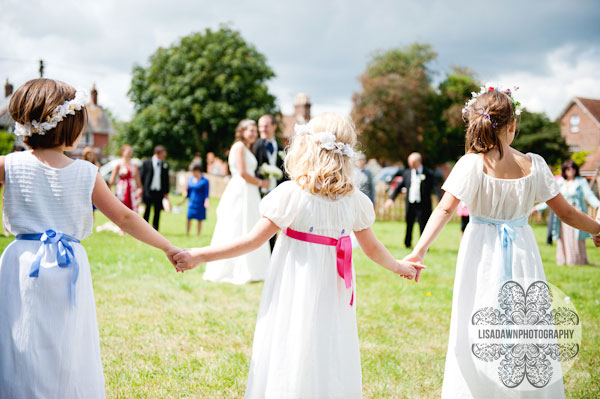 Traditional country wedding