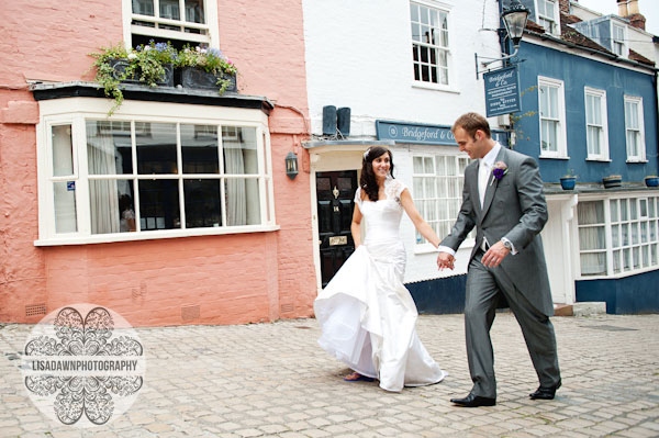 contemporary wedding photograph hampshire