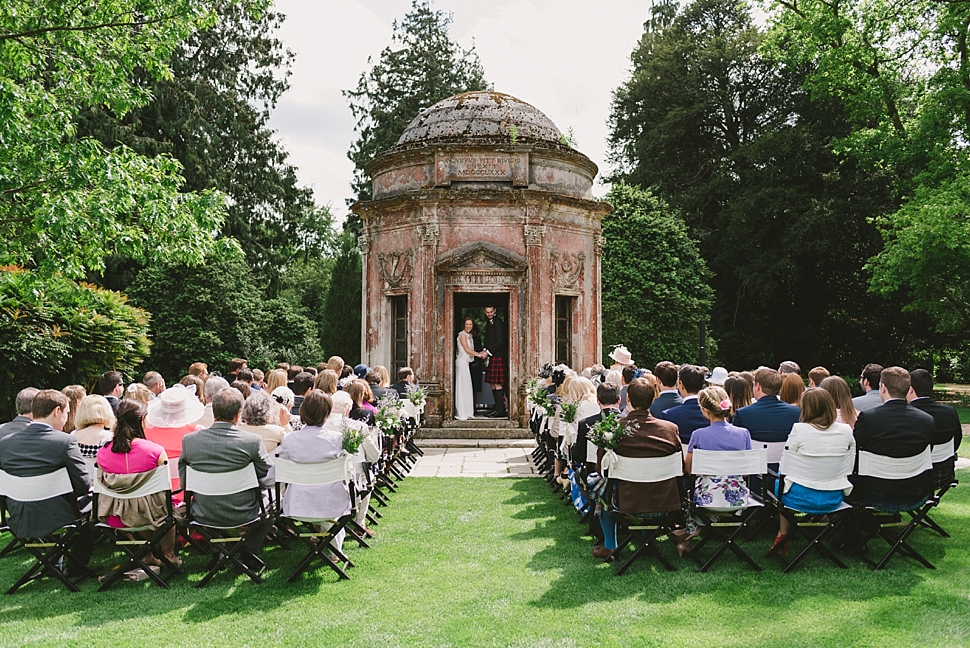 outdoor wedding venue dorset