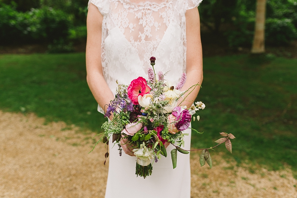 Rustic wedding bouquet