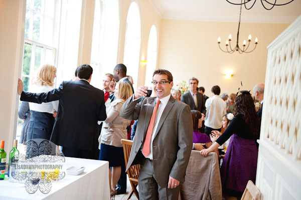 Drinks Reception in the Orangery