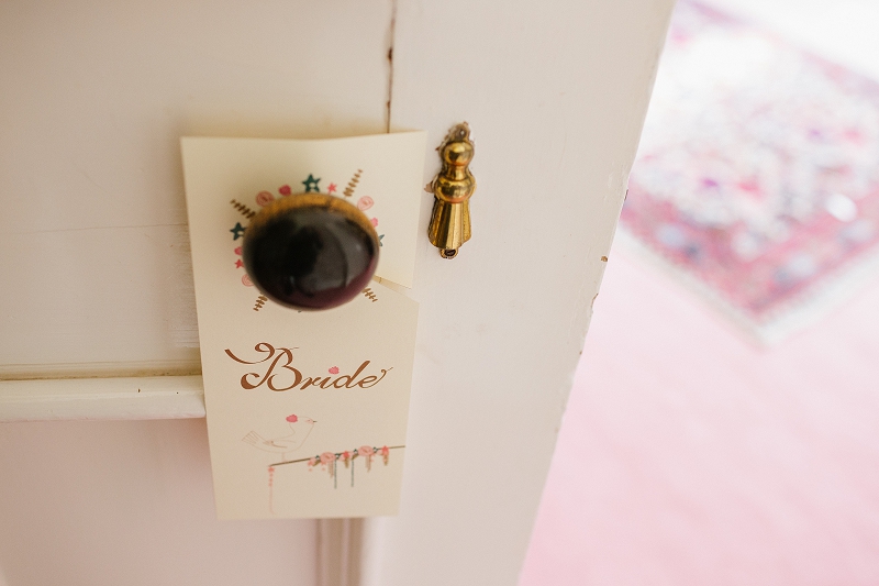 Bride Getting Ready