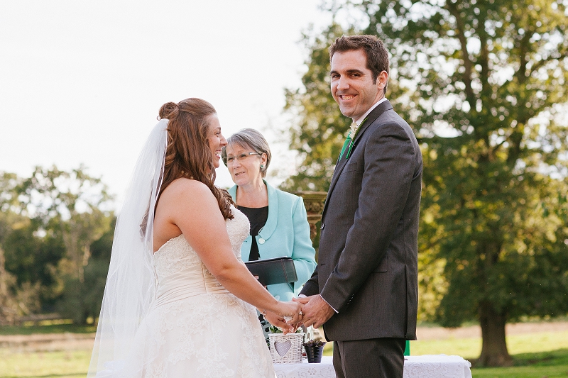 Outdoor Wedding Photo