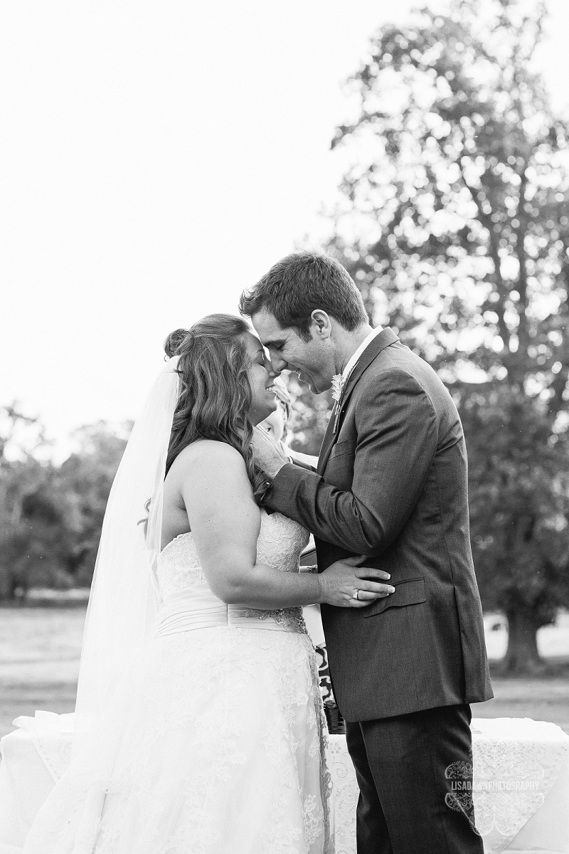 Romantic Wedding Photo