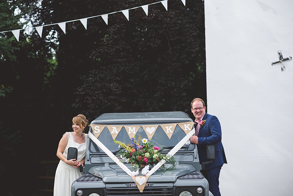 Boho farm wedding somerset