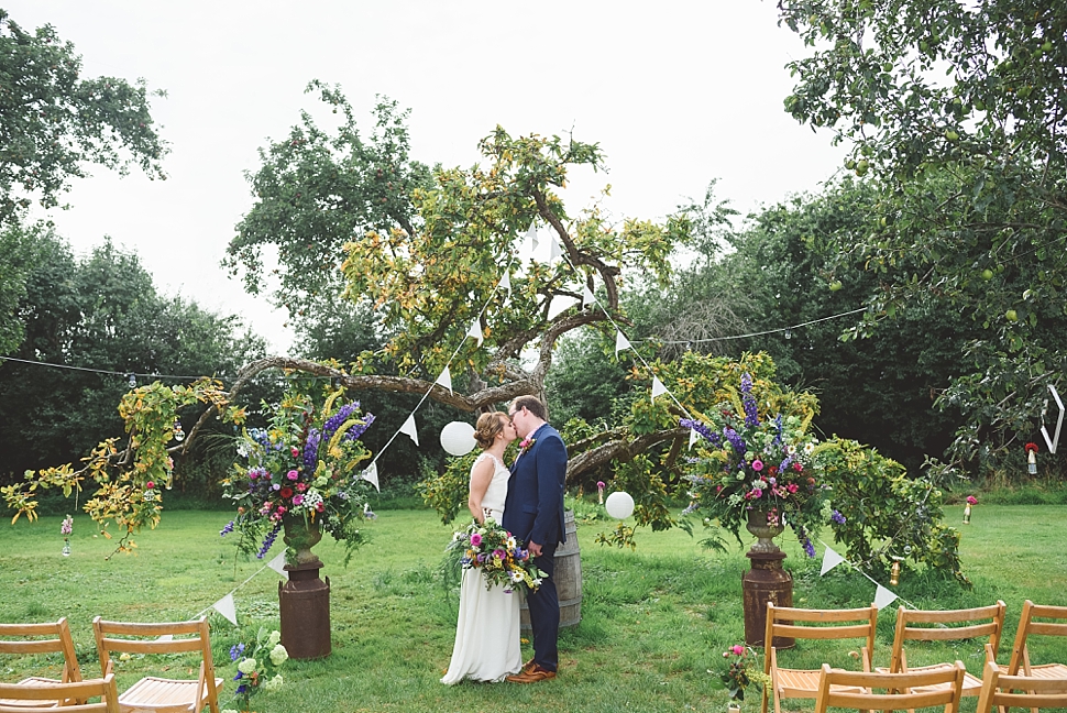 Roughmoor farm festival wedding