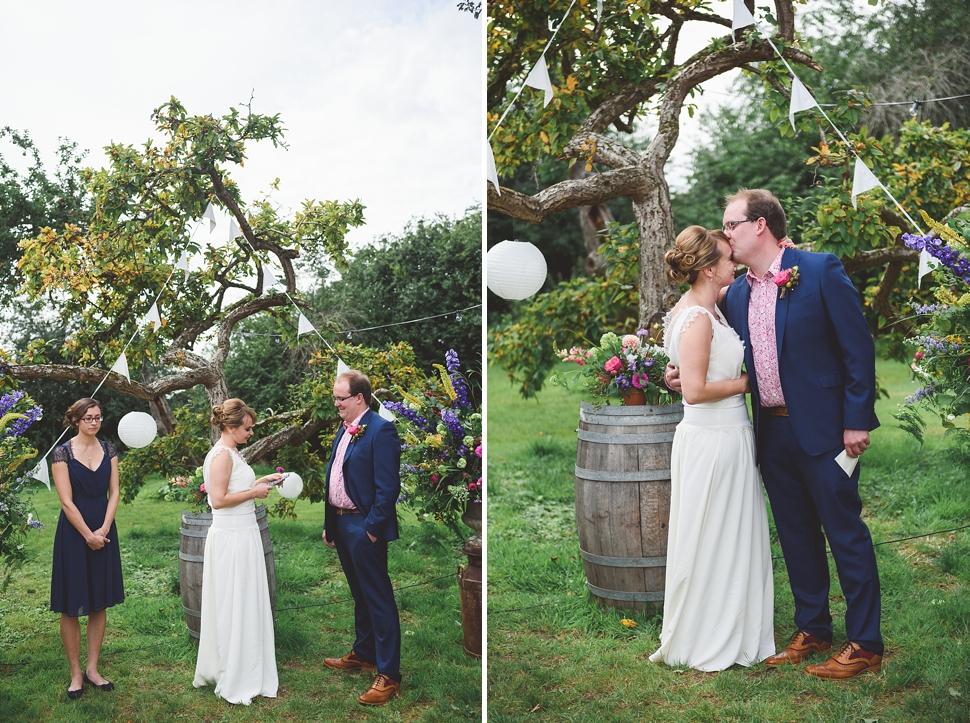 Roughmoor farm wedding photo