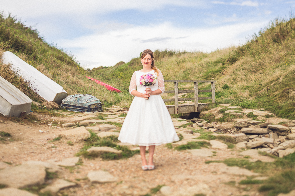 fifties wedding dress