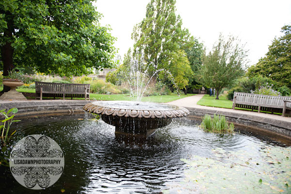 fountain in the gardens