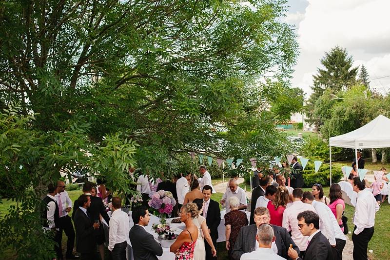 Backyard Wedding France