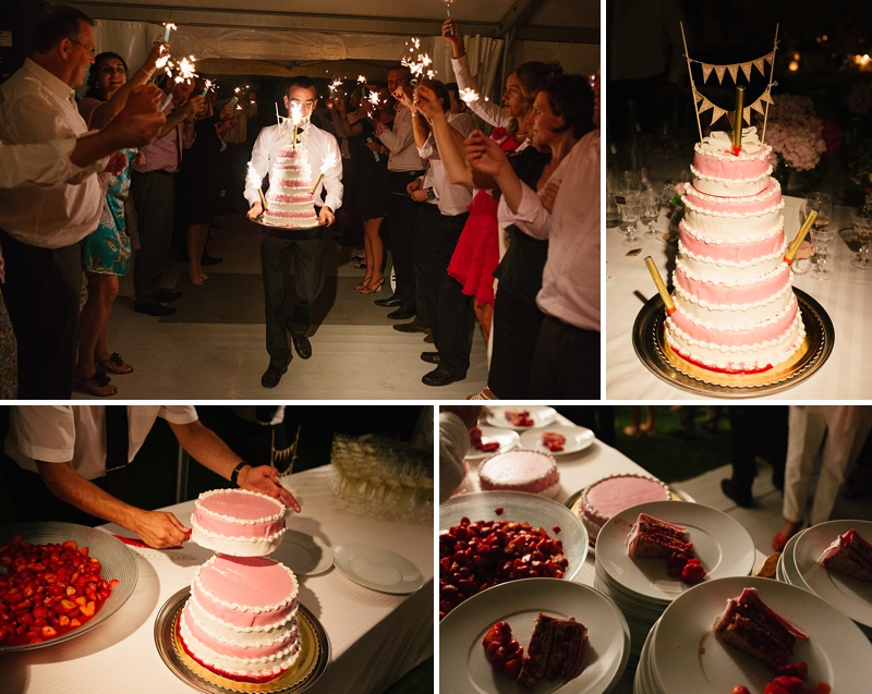 Sparklers at Weddings