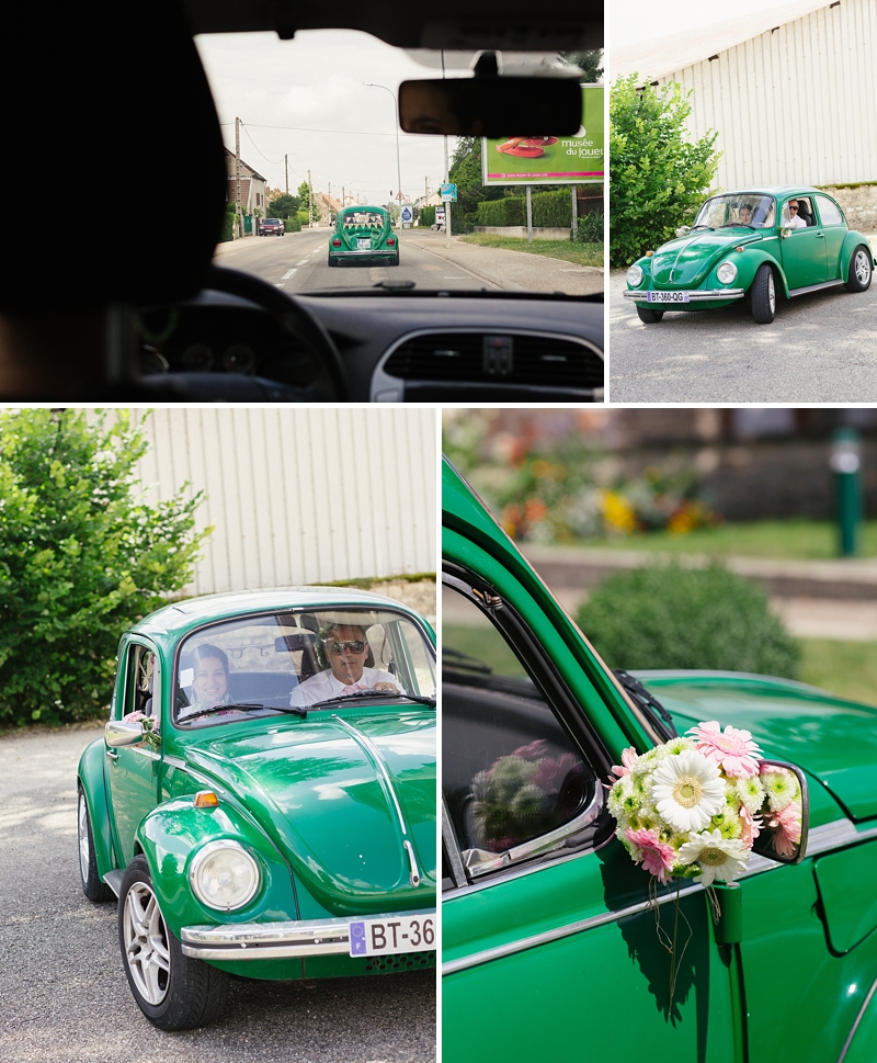 VW Beetle Wedding Car