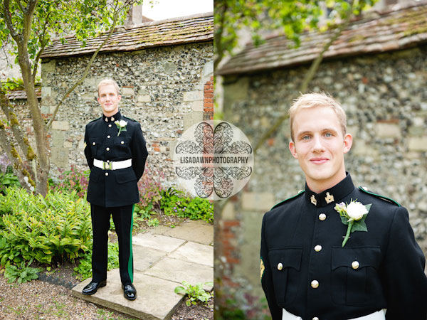 Groom portraits Hampshire