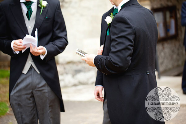 Groomsmen at the hospital st. Cross