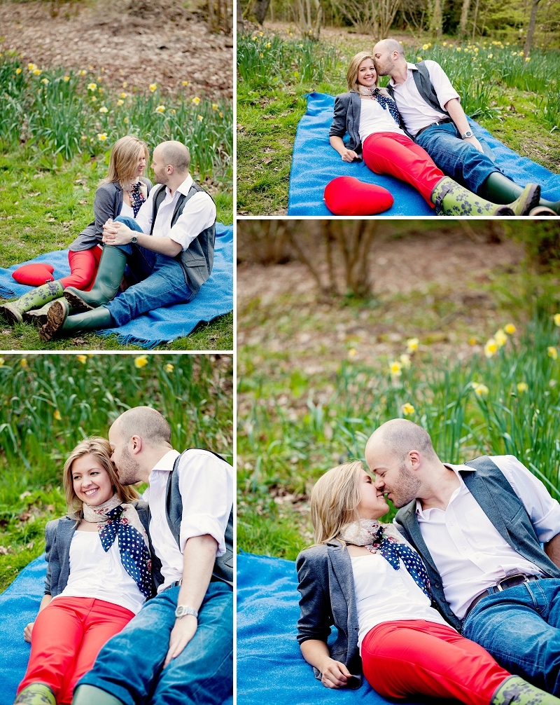 couple picnic blanket