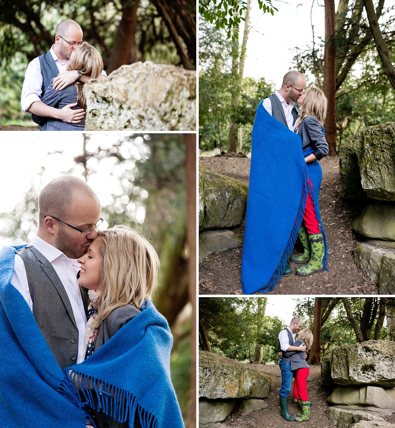 forest engagement photographer