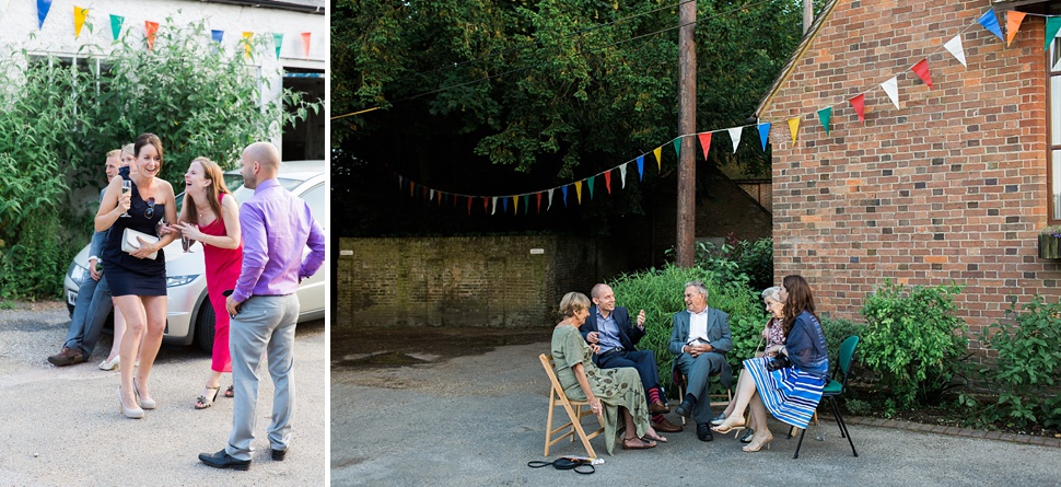 Village fete wedding