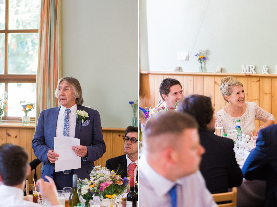 Village hall wedding