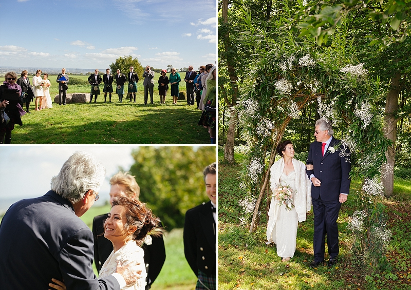 Stone Circle wedding ceremony Somerset