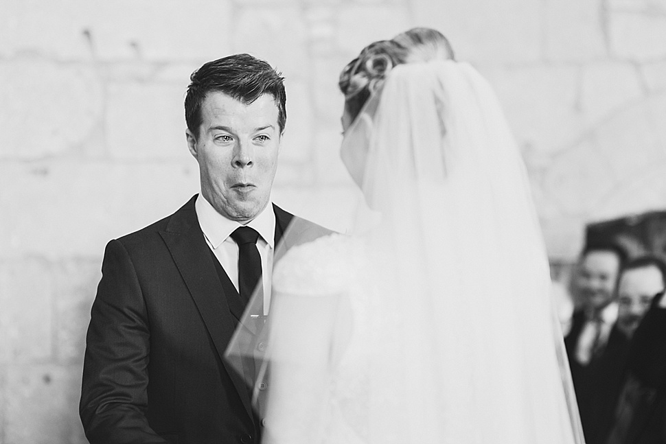 Emotional wedding photos