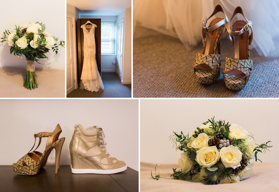 Gold Wedding Shoes