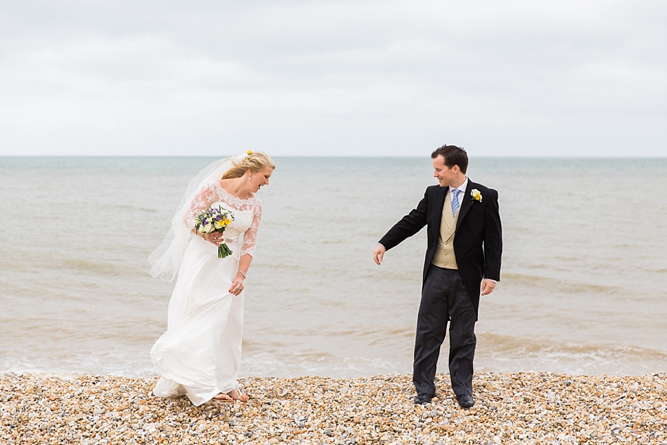 beach tipi wedding photos