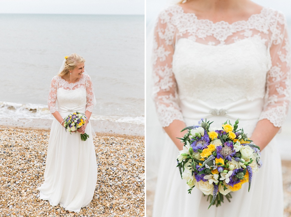 beach tipi wedding photos