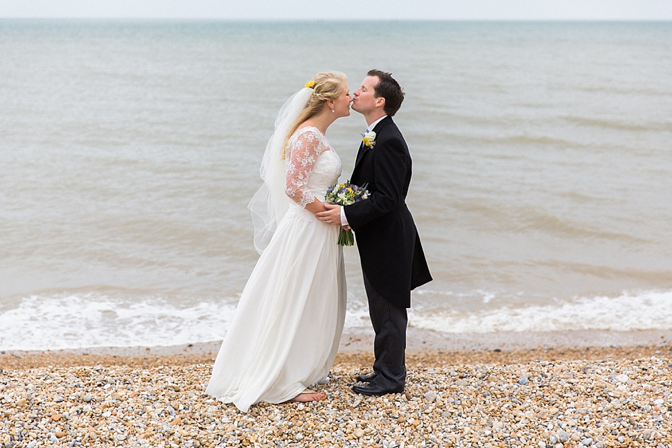 beach tipi wedding photos