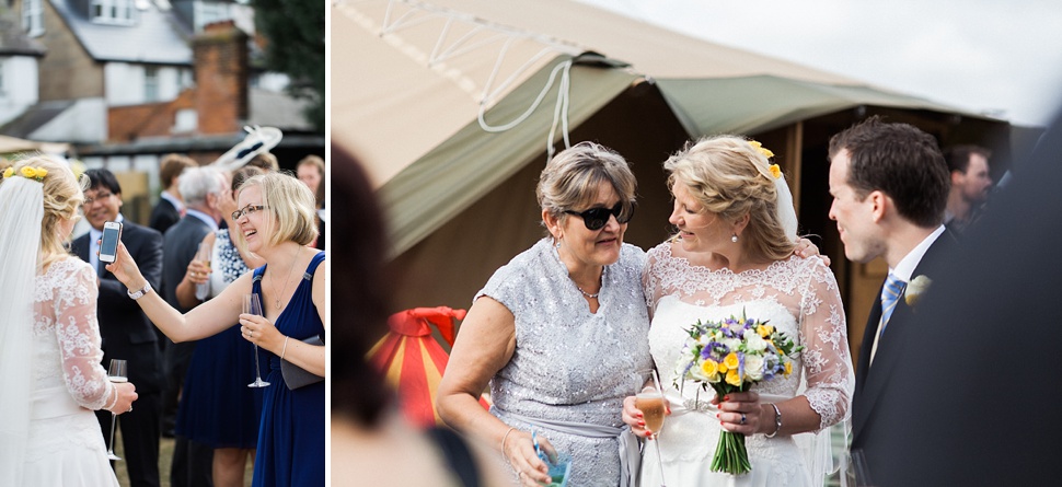 beach tipi wedding photos